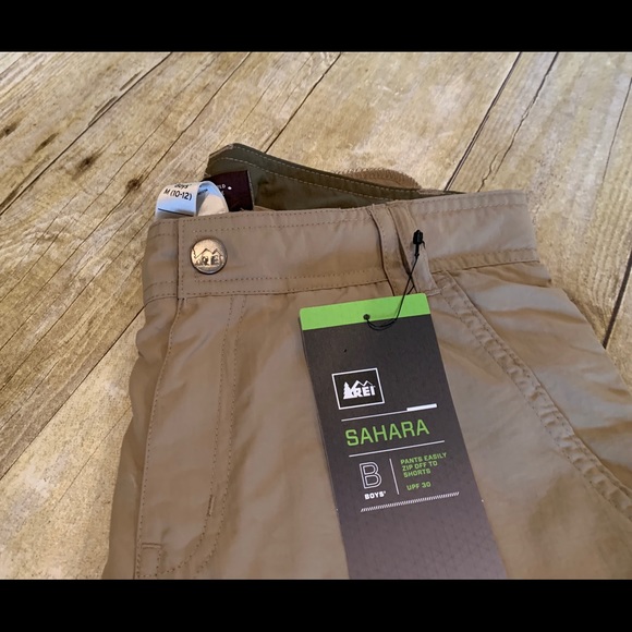 REI Sahara Convertible Pants Boys 10-12 - Picture 3 of 4